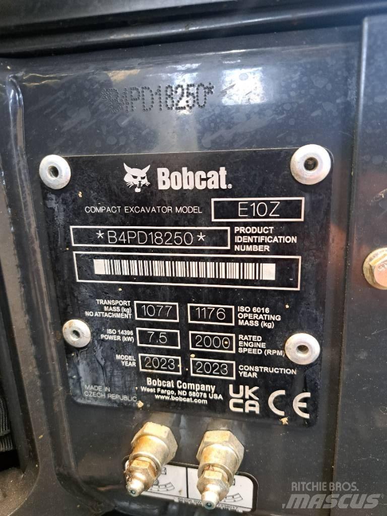 Bobcat E10Z Minibagger < 7t