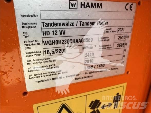 Hamm HD12VV Walzenzüge