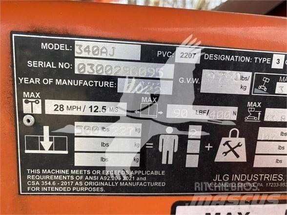 JLG 340AJ Gelenkteleskoparbeitsbühnen