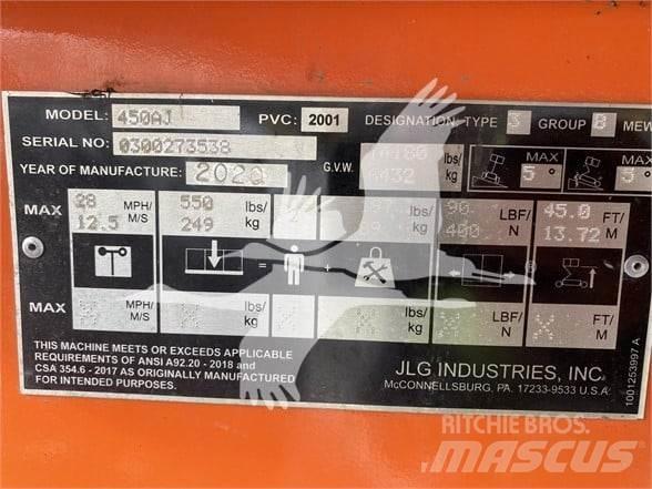 JLG 450AJ Gelenkteleskoparbeitsbühnen