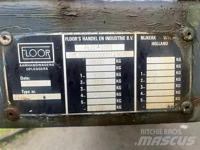 Floor FLO-12-28H Pritschenauflieger