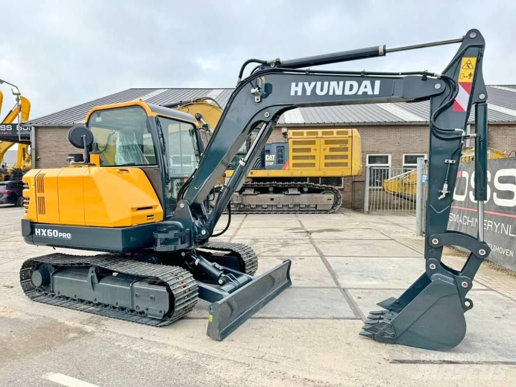Hyundai HX 60 Pro Minibagger < 7t