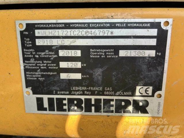 Liebherr R918 LC Raupenbagger