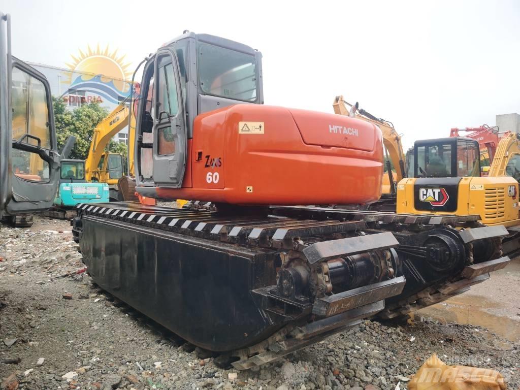 Hitachi ZX 60 Amphibienbagger