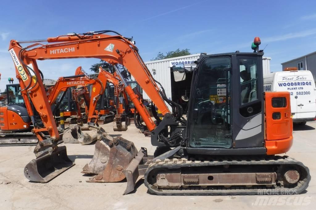 Hitachi ZX 85 US B-6 Midibagger  7t - 12t