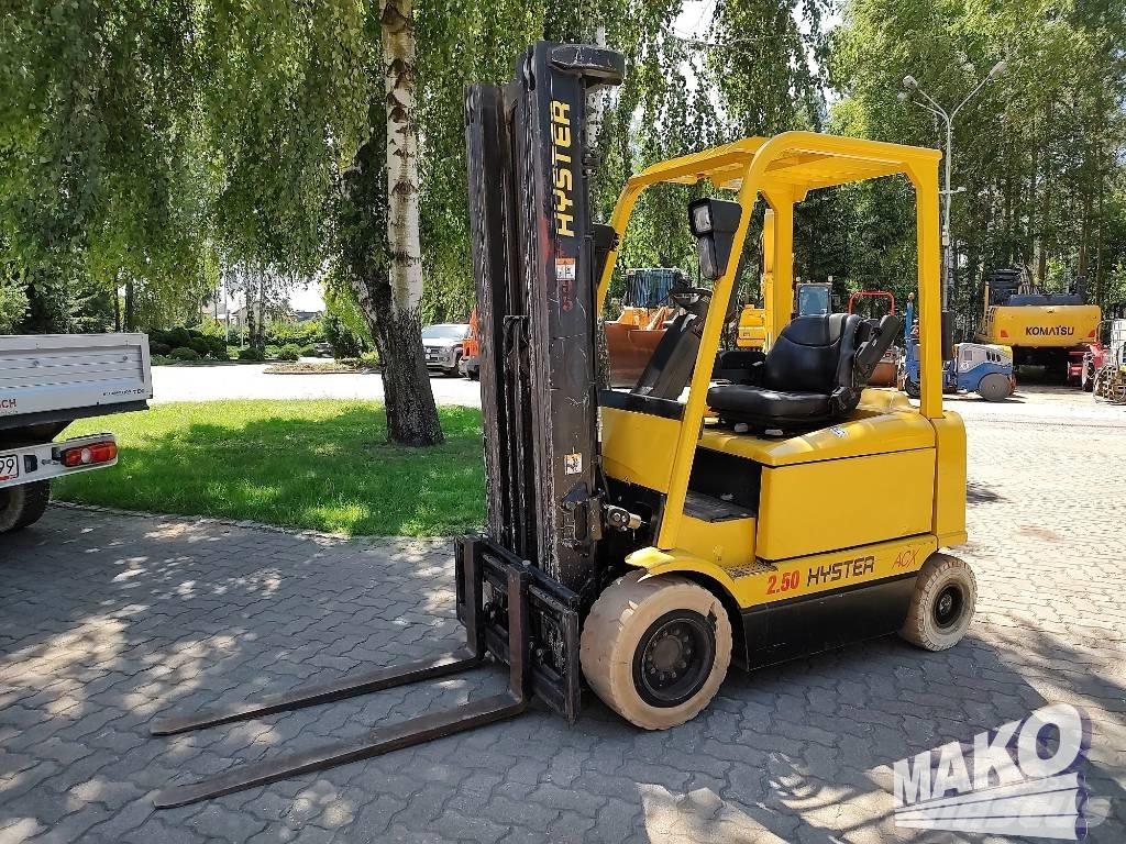 Hyster J 2.50 XM Elektrische heftrucks