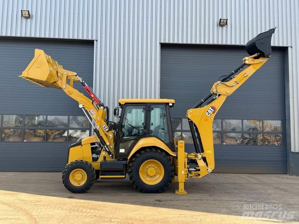 CAT 424 - 4WD / AC Baggerlader