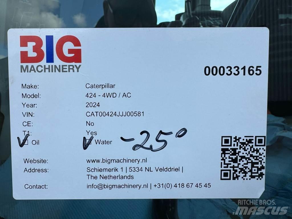 CAT 424 - 4WD / AC Baggerlader