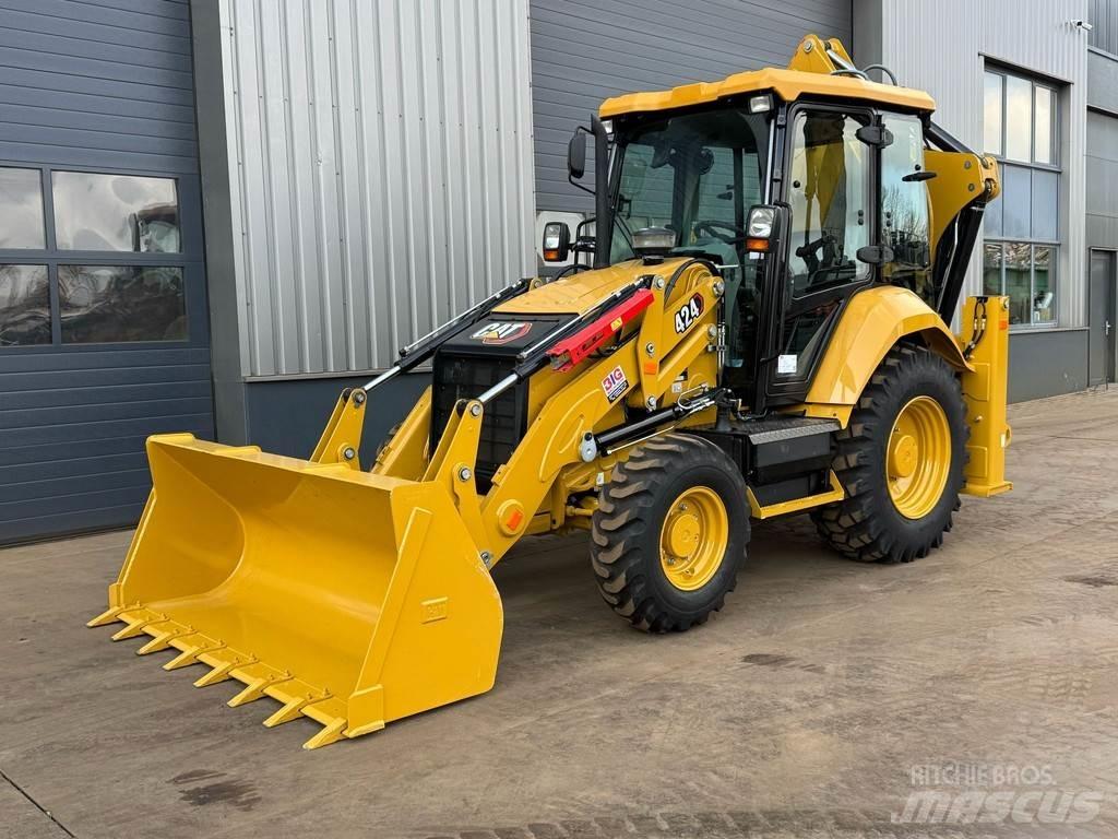 CAT 424 - 4WD / AC Baggerlader