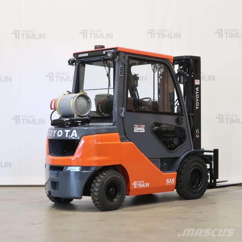 Toyota 02-8FGF25 LPG heftrucks