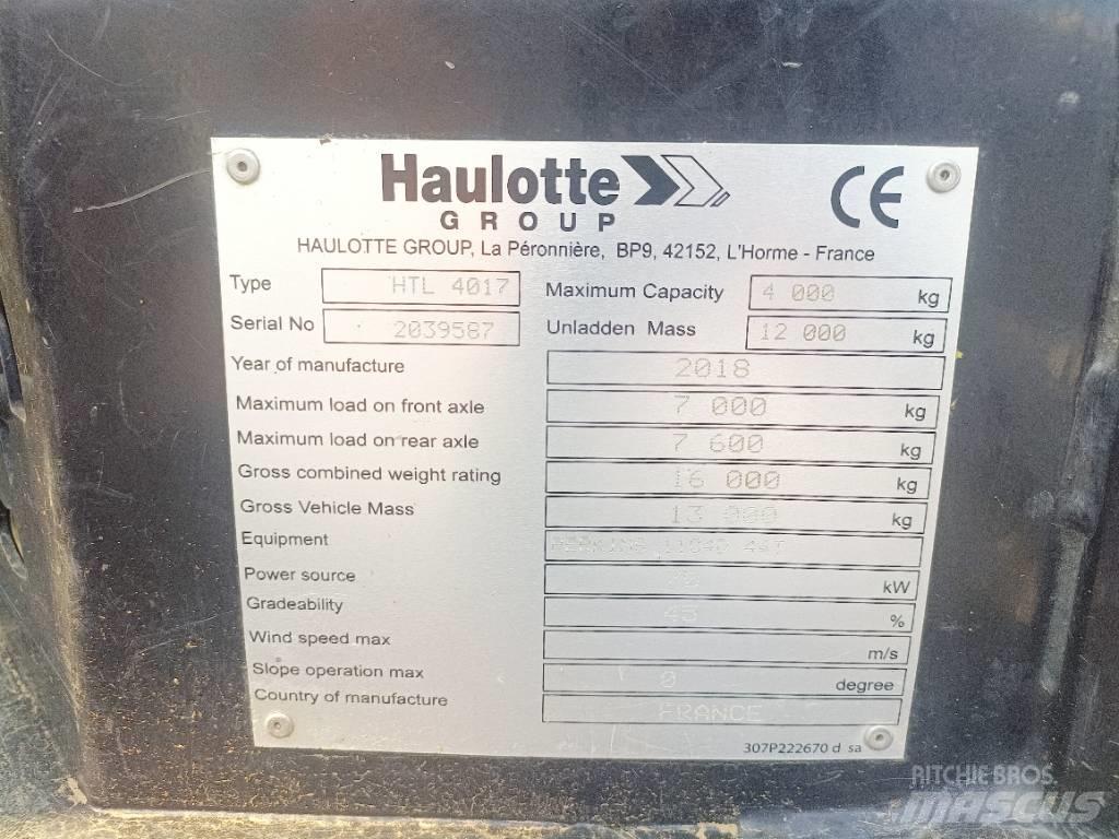 Haulotte HTL4017 Teleskoplader
