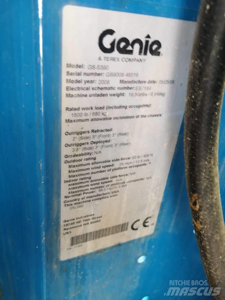 Genie 5390 Scheren-Arbeitsbühnen