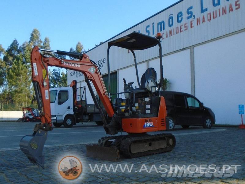 Hitachi ZX 19 U-6 Minibagger < 7t