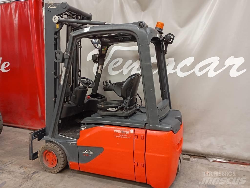 Linde E 16 Elektrische heftrucks