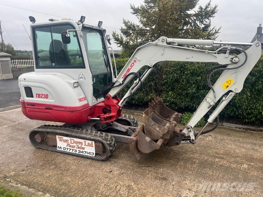 Takeuchi TB 230 Minibagger < 7t