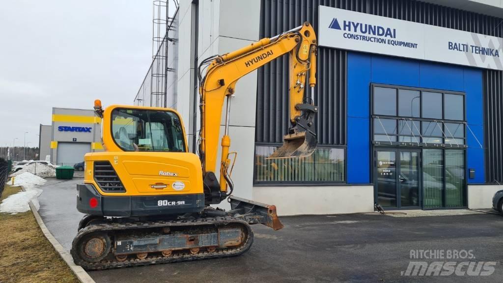 Hyundai R80CR-9A Midibagger  7t - 12t