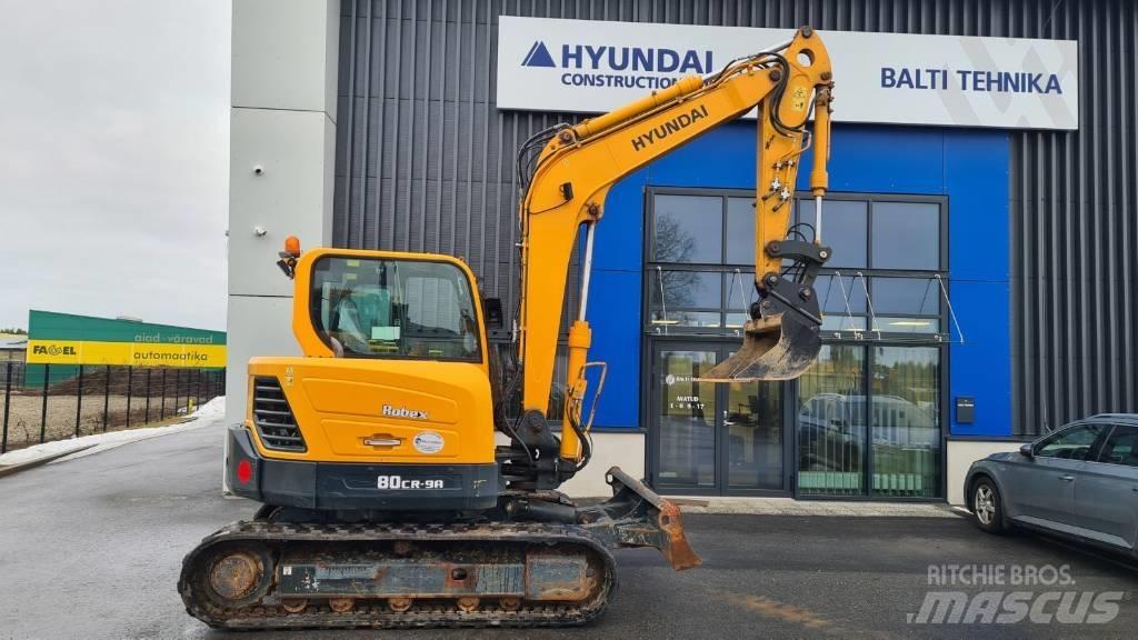 Hyundai R80CR-9A Midibagger  7t - 12t