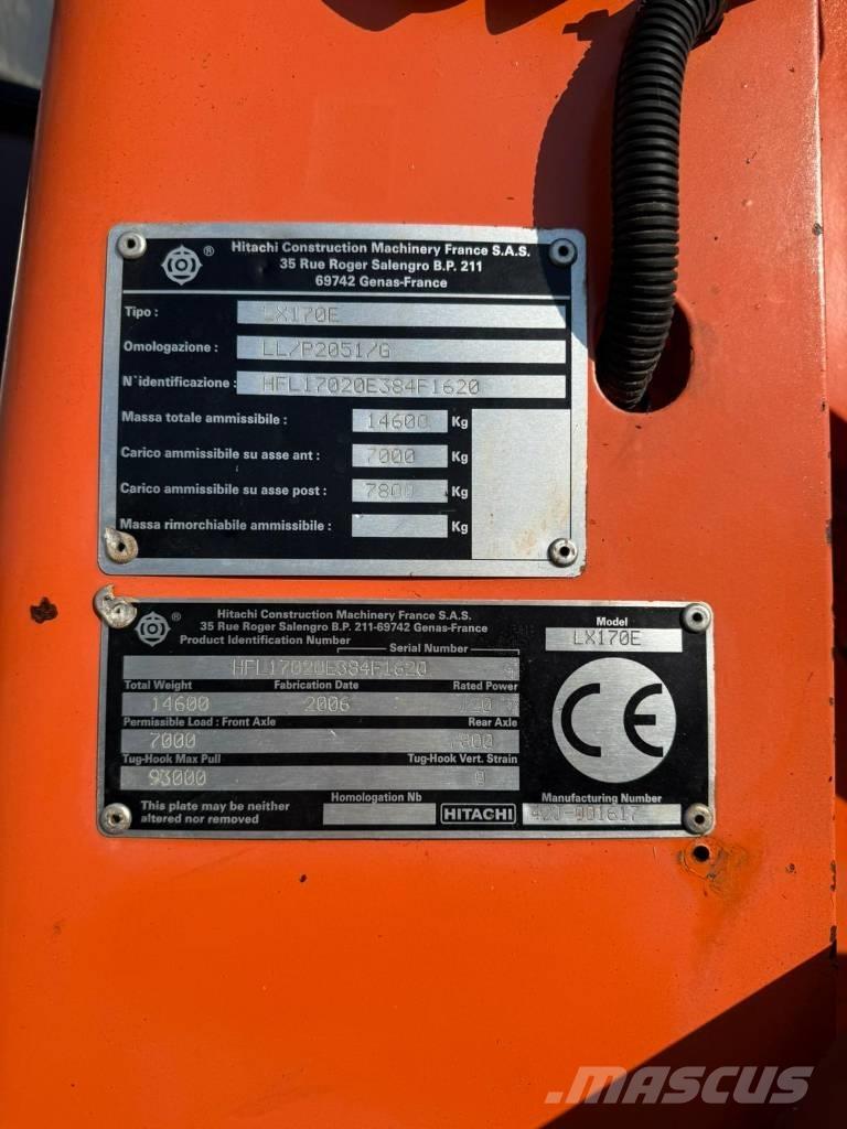 Hitachi LX 170 E Radlader