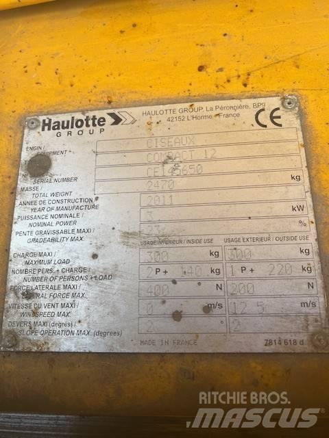 Haulotte Compact 12 Scheren-Arbeitsbühnen