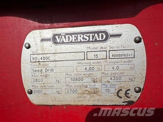 Väderstad Rapid400C Drillmaschinen