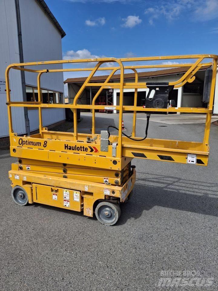 Haulotte Optimum  8 Scheren-Arbeitsbühnen