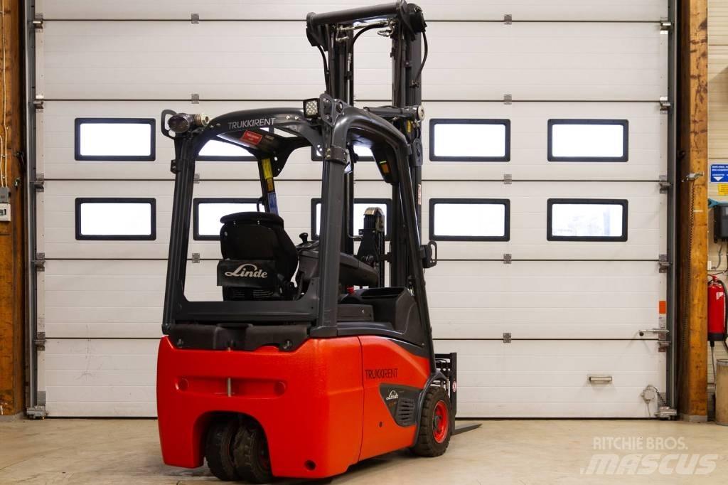 Linde E 16 C-02 Elektrische heftrucks