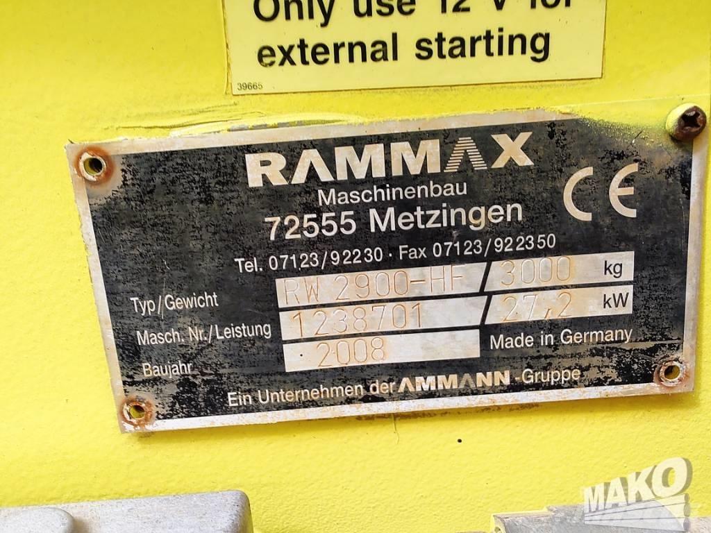 Rammax RW 2900 Tandemwalzen