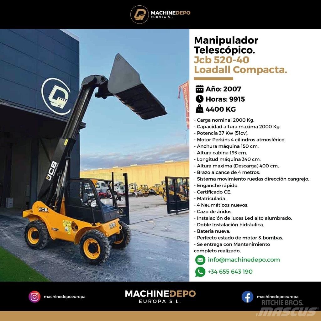 JCB 520-40 Teleskoplader
