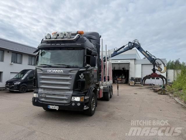Scania R 560 Holztransporter