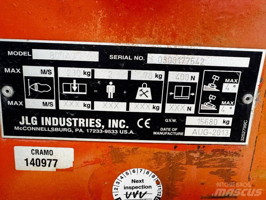 JLG 800AJ Gelenkteleskoparbeitsbühnen