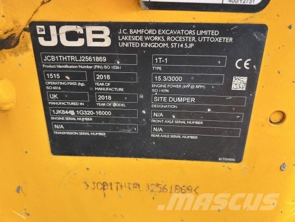 JCB DUMPER 1T-1 Minidumper