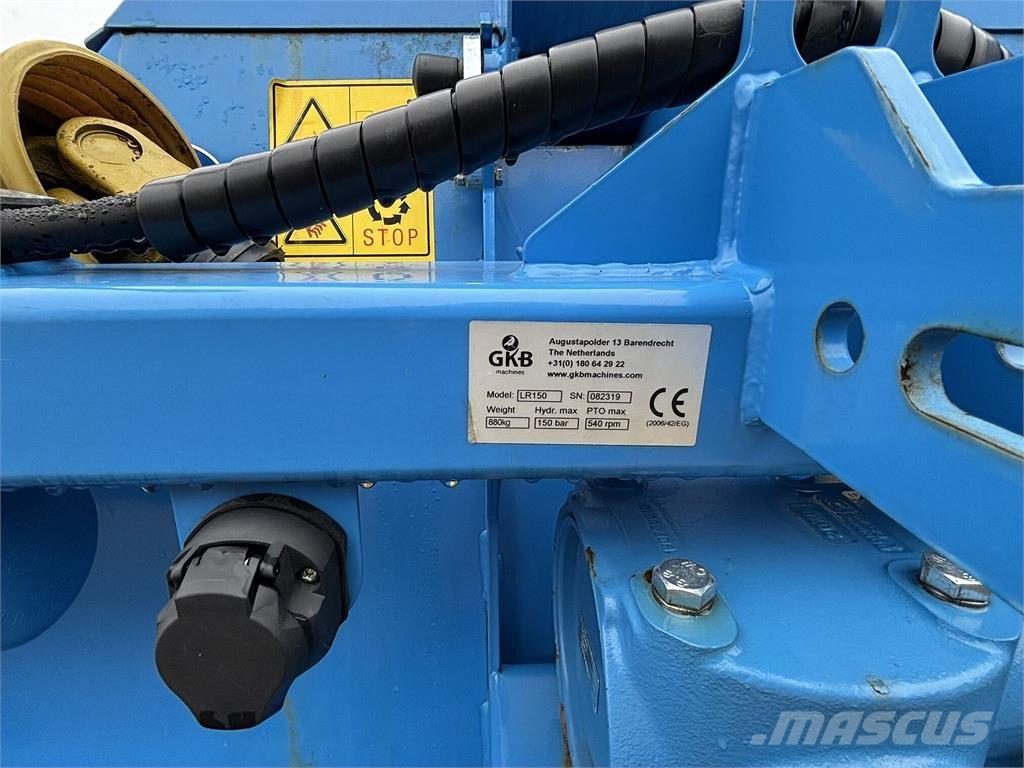  GKB Lapų smulkintuvas Grünflächenwalzen