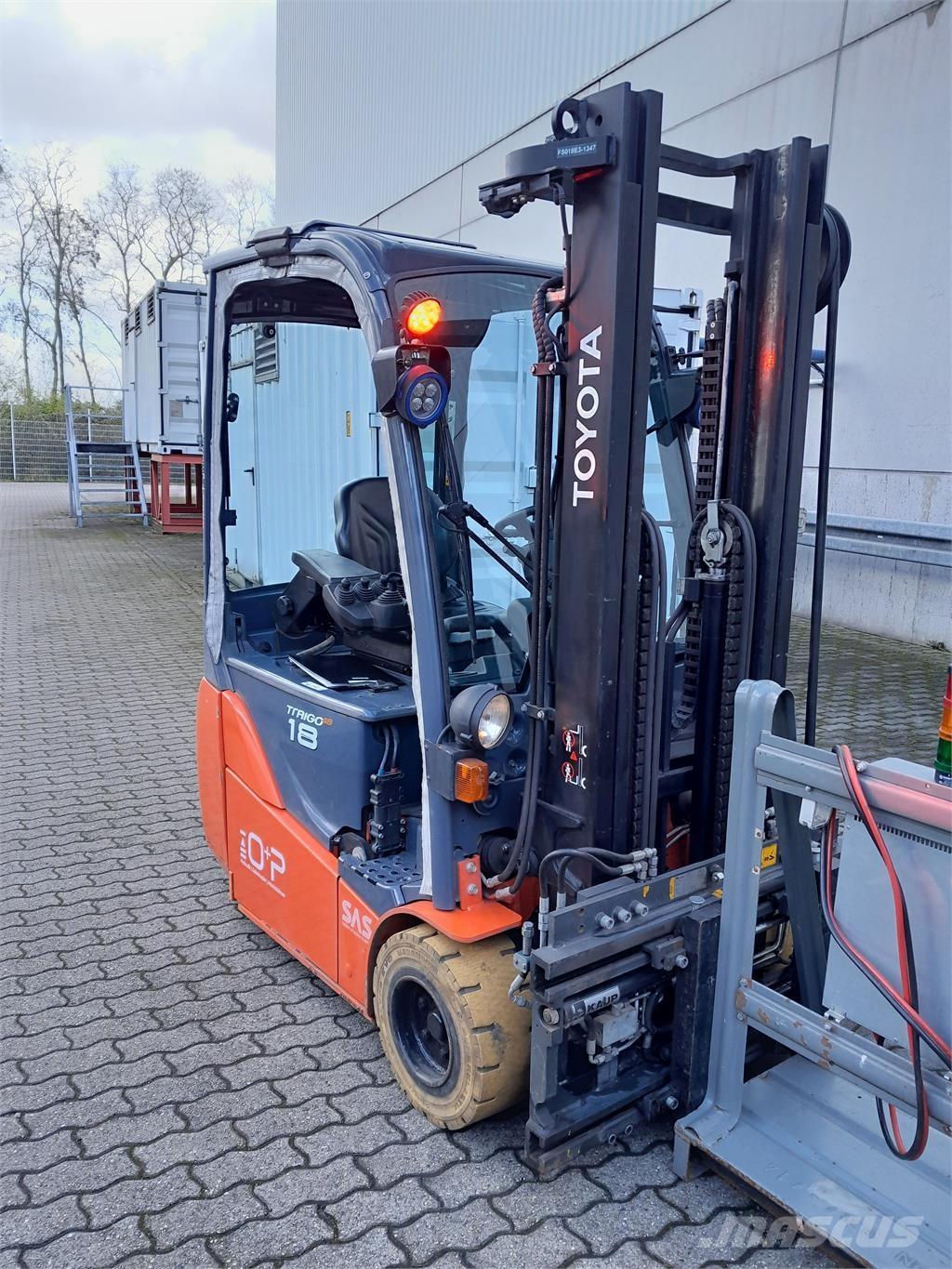 Toyota 8FBEKT18 Elektrische heftrucks
