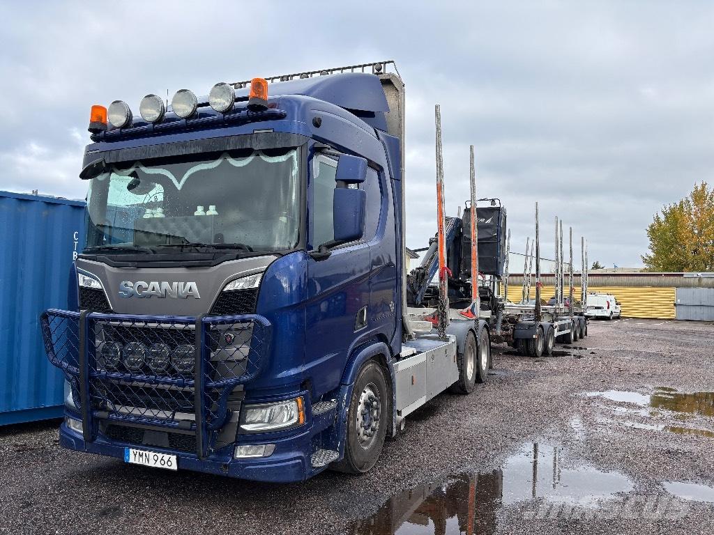 Scania R650B6X4NB Holztransporter
