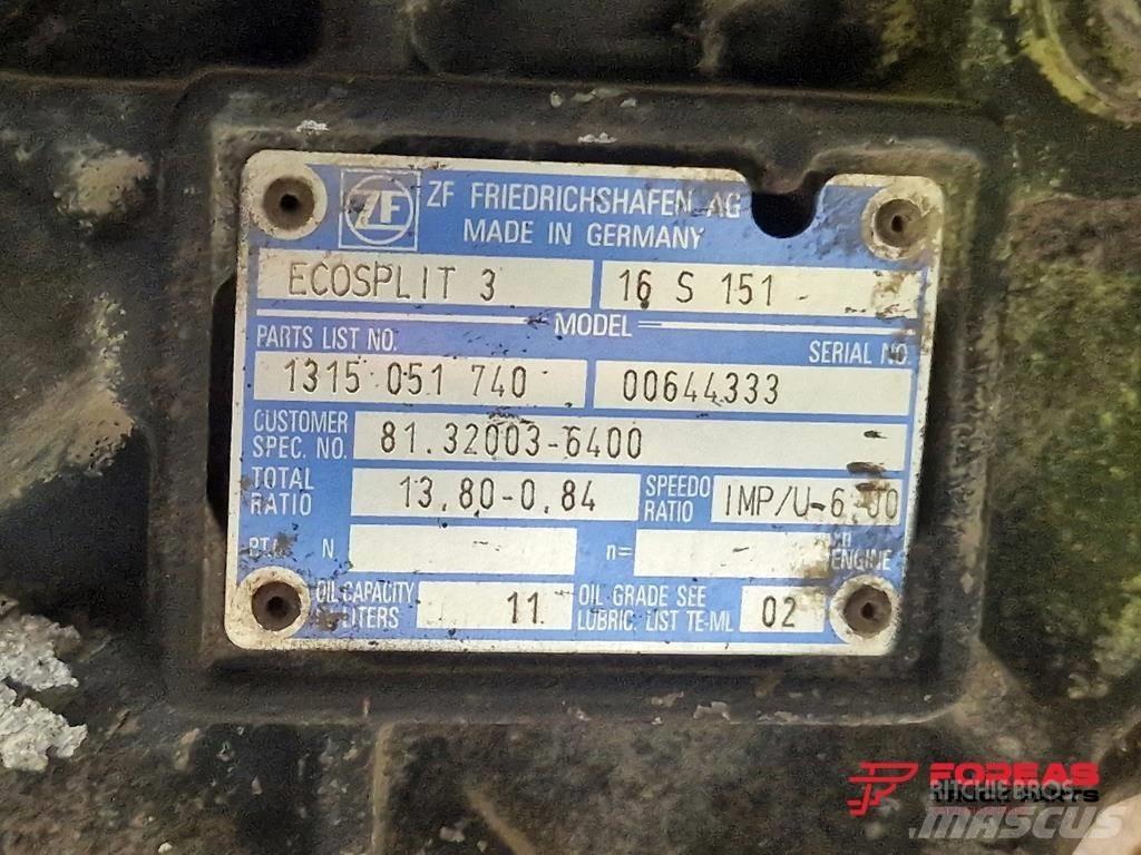 ZF ECOSPLIT 16S - 151 Getriebe