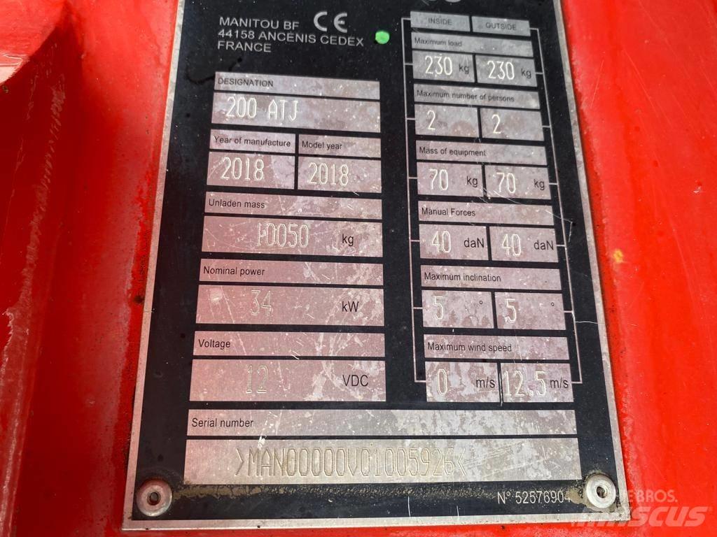 Manitou 200 ATJ Gelenkteleskoparbeitsbühnen