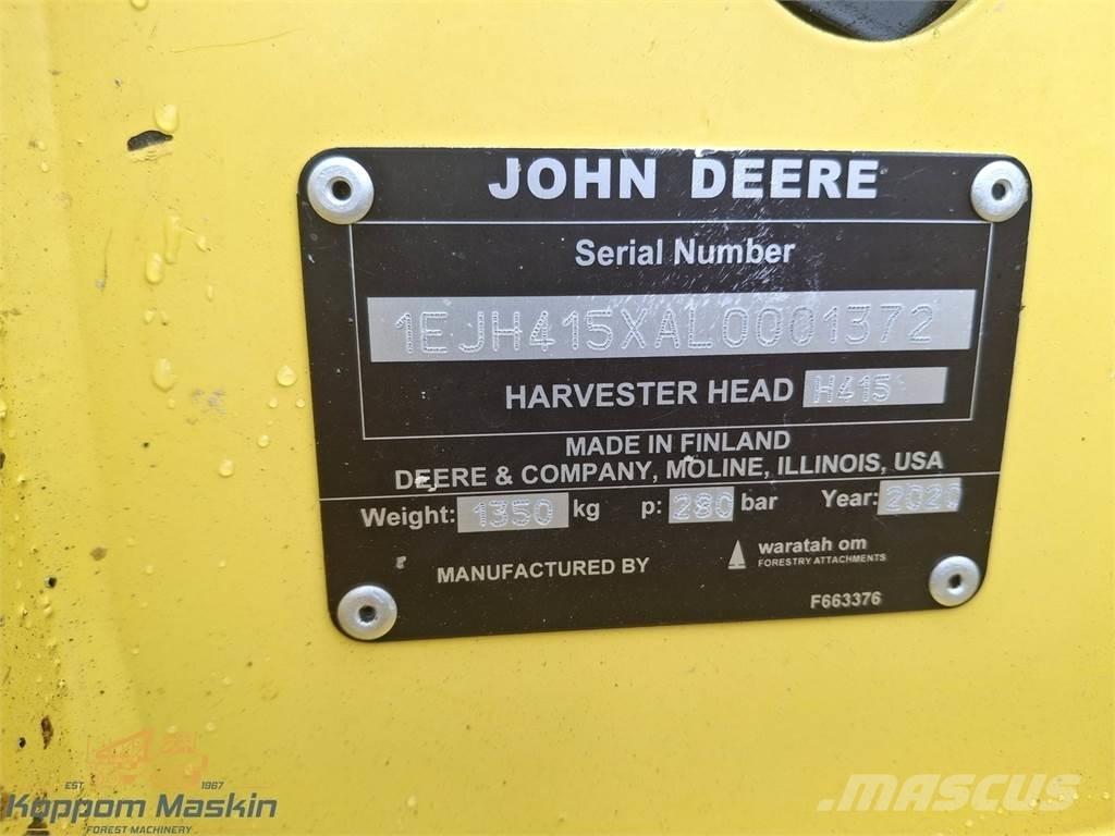 John Deere H415hd Schneidwerke
