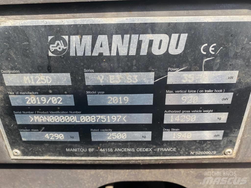 Manitou Mi25D Diesel heftrucks