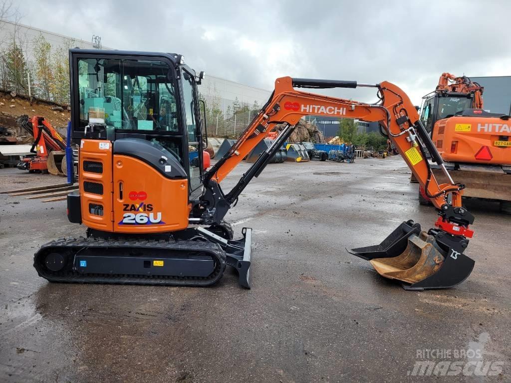 Hitachi ZX 26 U-6 Minibagger < 7t
