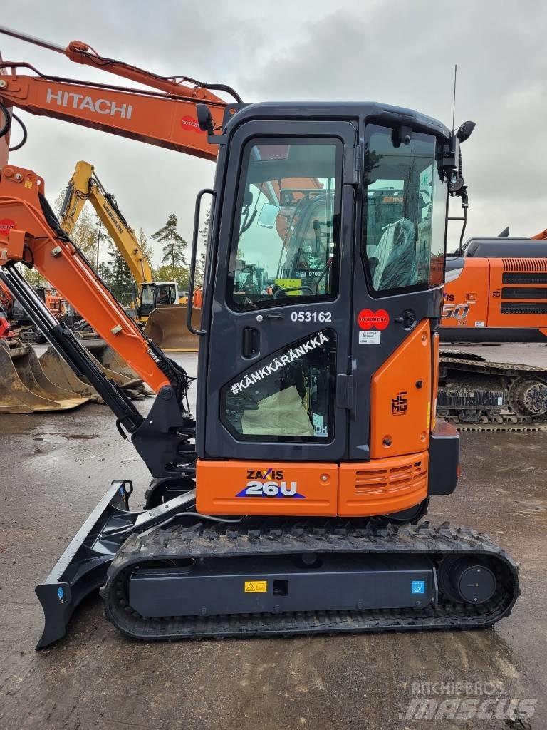 Hitachi ZX 26 U-6 Minibagger < 7t