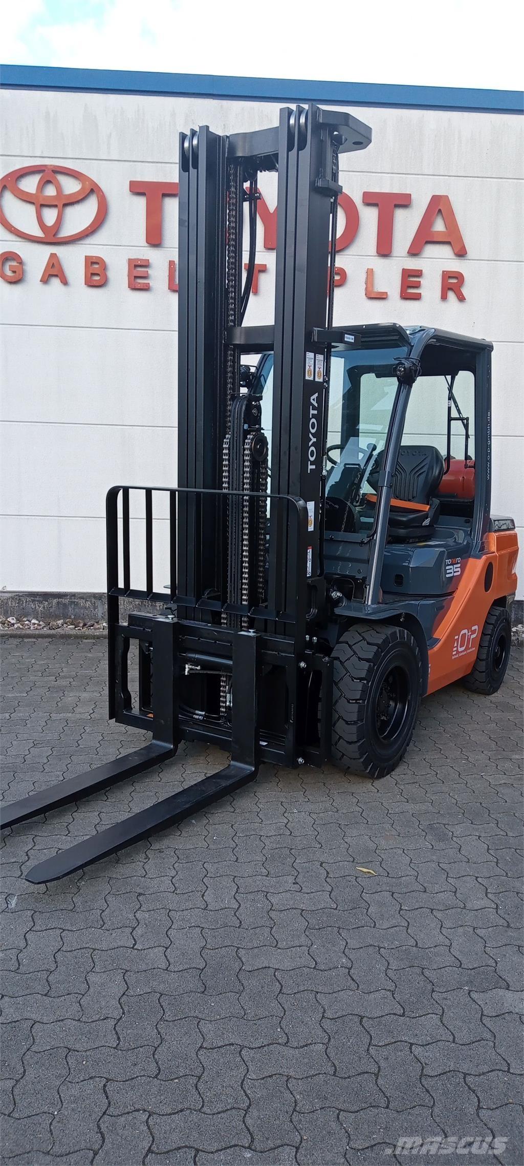 Toyota 02-8FGJF35 LPG heftrucks