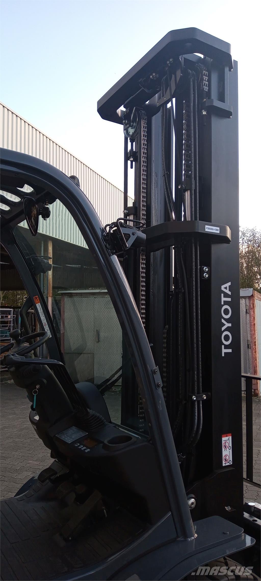 Toyota 02-8FGJF35 LPG heftrucks