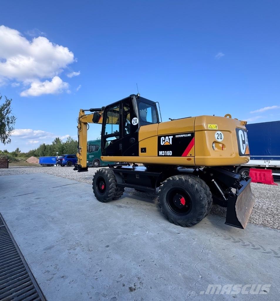 CAT 316 D Mobilbagger
