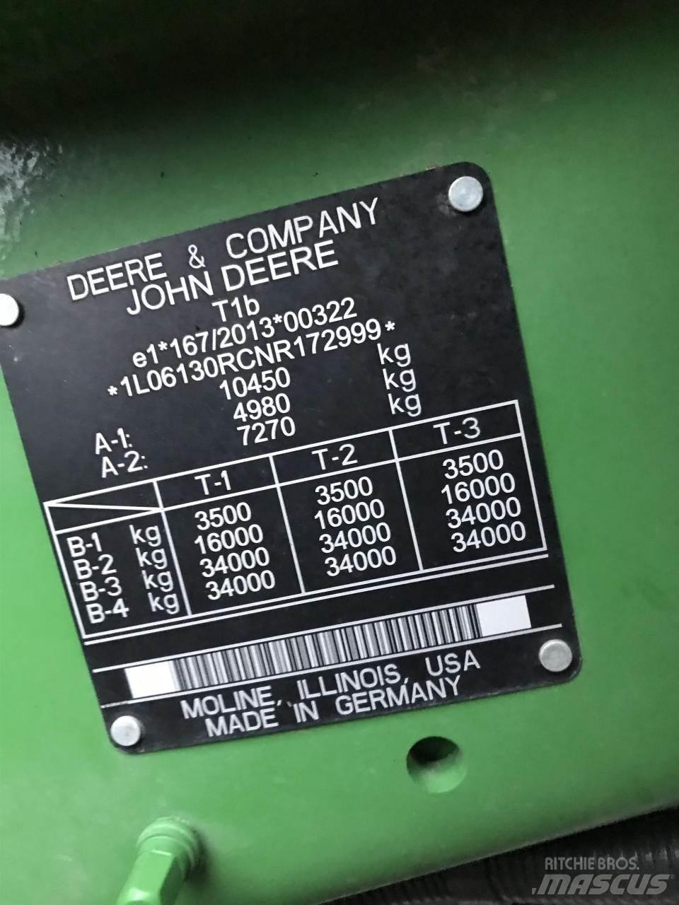 John Deere 6R 130 Traktoren