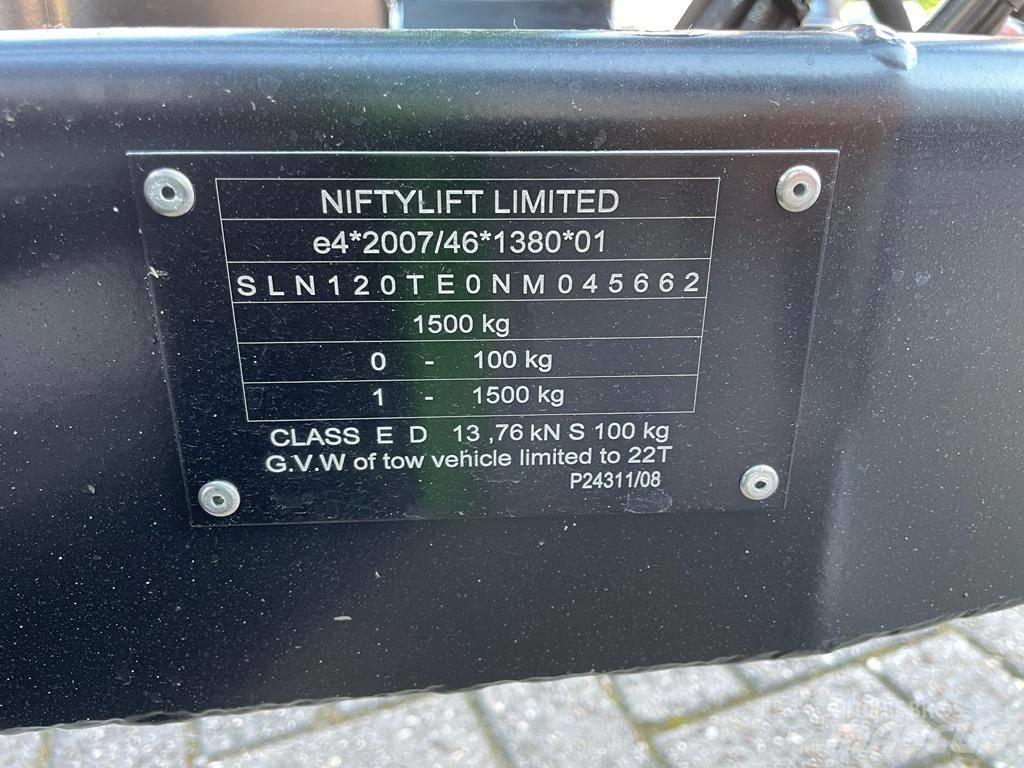 Niftylift 120T Anhänger-Arbeitsbühnen
