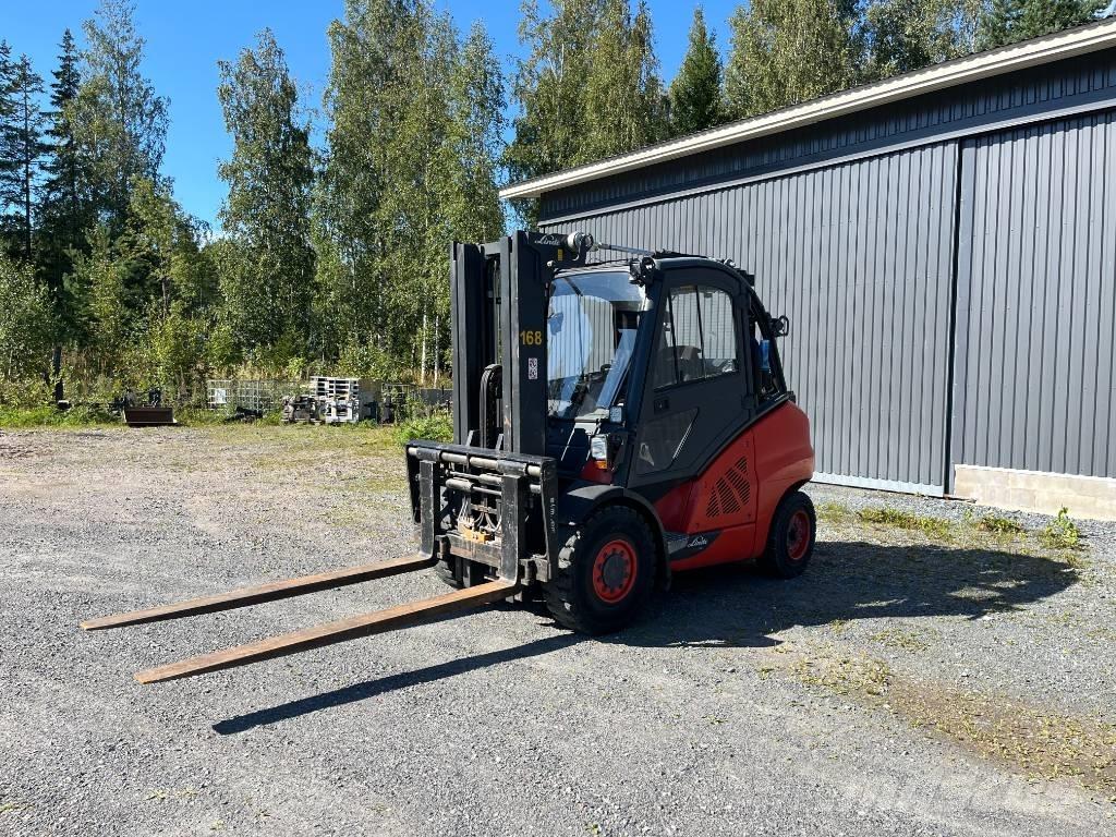 Linde H50T-02 LPG heftrucks