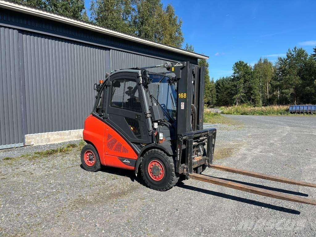 Linde H50T-02 LPG heftrucks