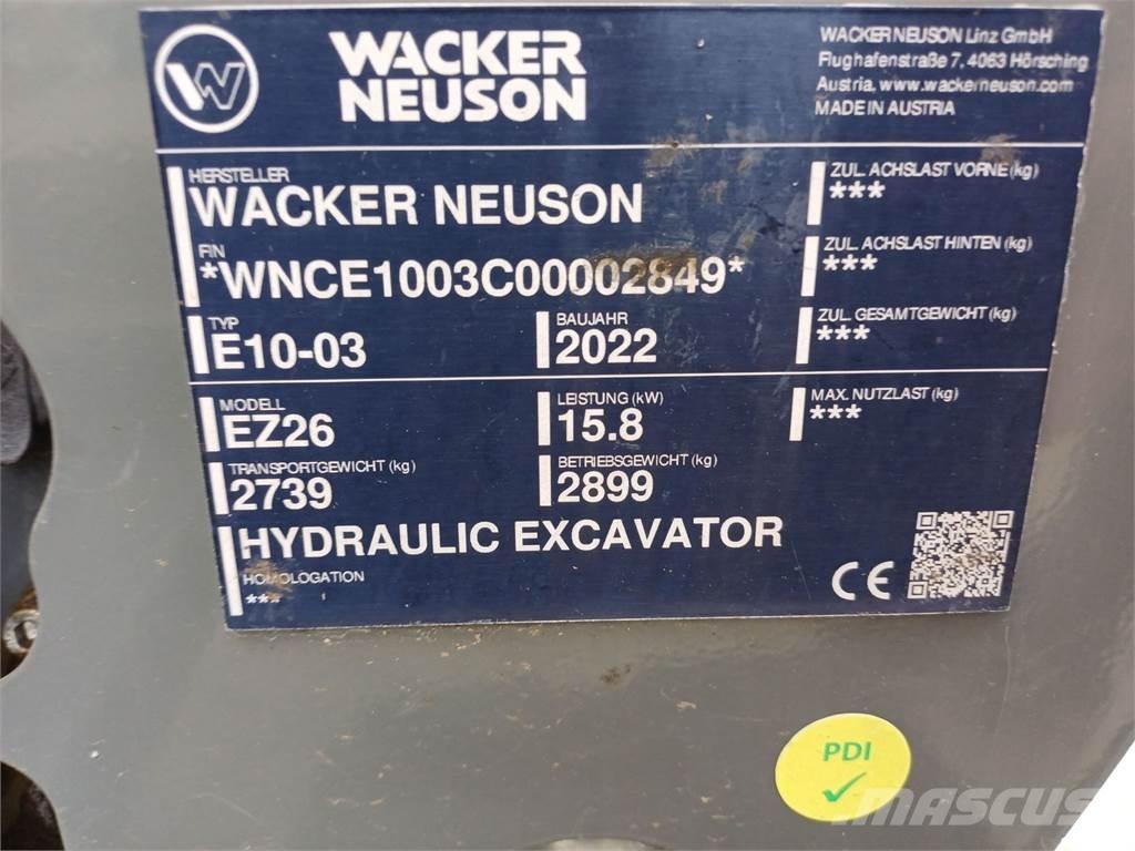 Wacker Neuson EZ26 Raupenbagger