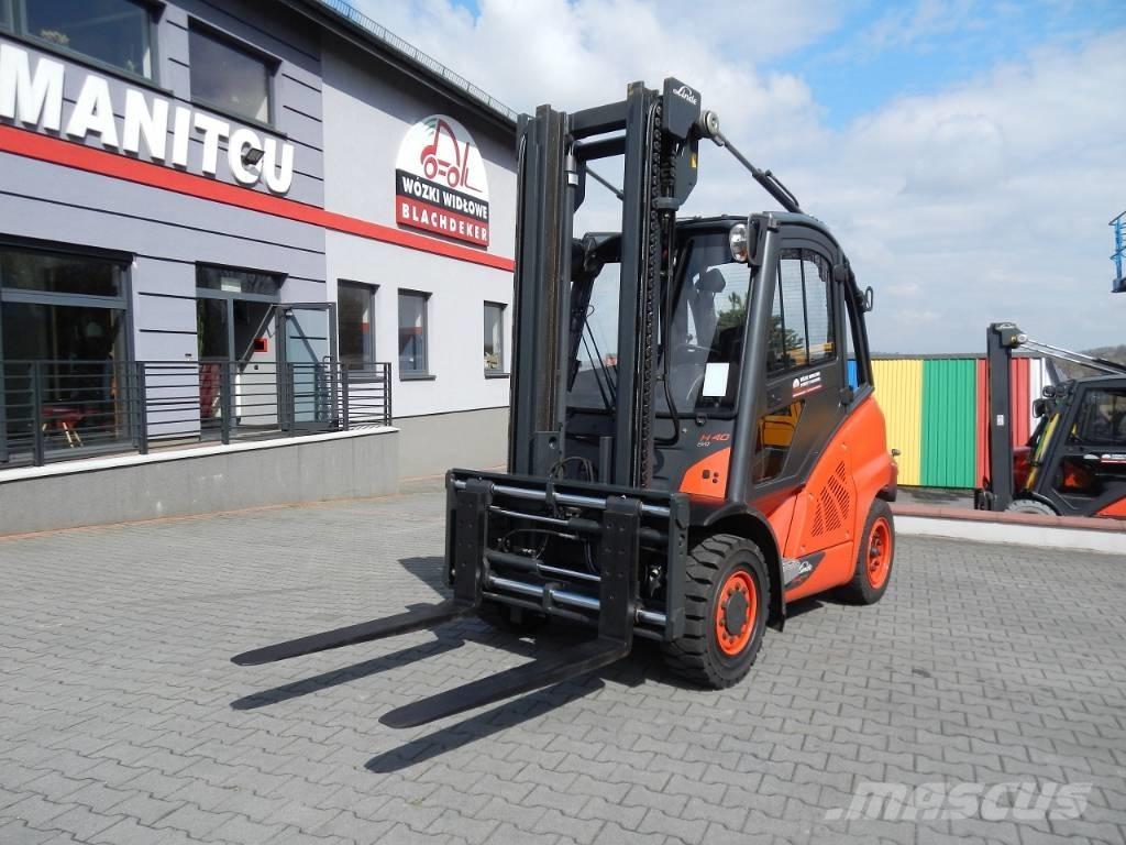 Linde H40D-02 Diesel heftrucks