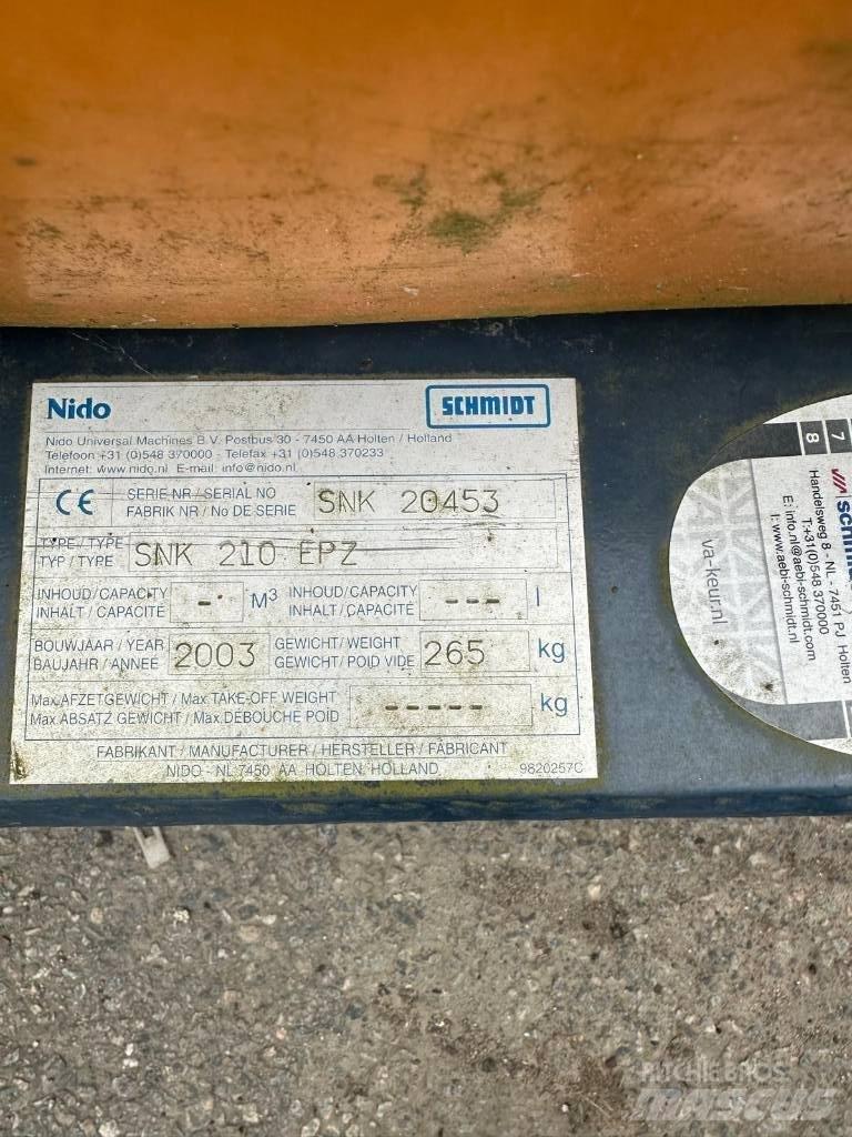 Nido SNK210EPZ Schneeschilde und -pflüge